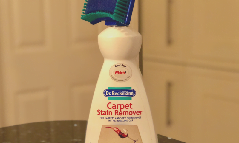 Bottle of Dr Beckmann Carpet Stain Remover